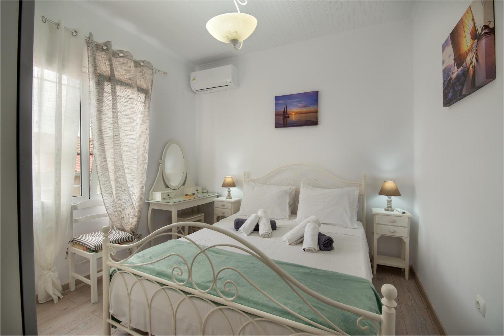 Loggos Seaview Cottage With Private Pool By Konnect Longos  Екстер'єр фото